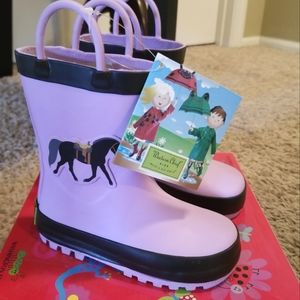 NWT Western Chief Lavender Carousel Rain Boots